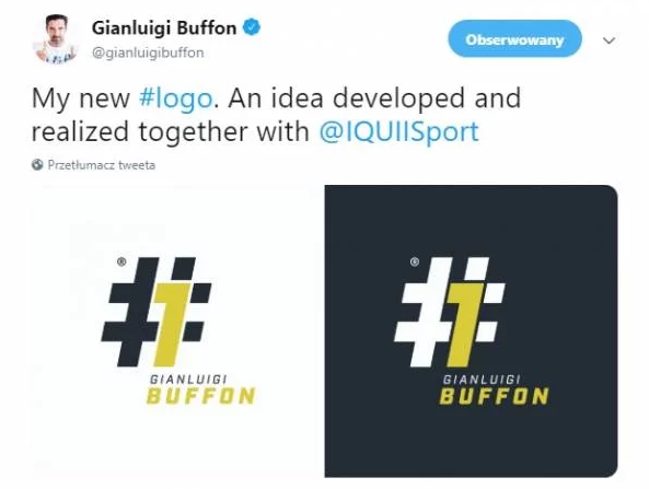 Nowe LOGO  Gianluigiego Buffona